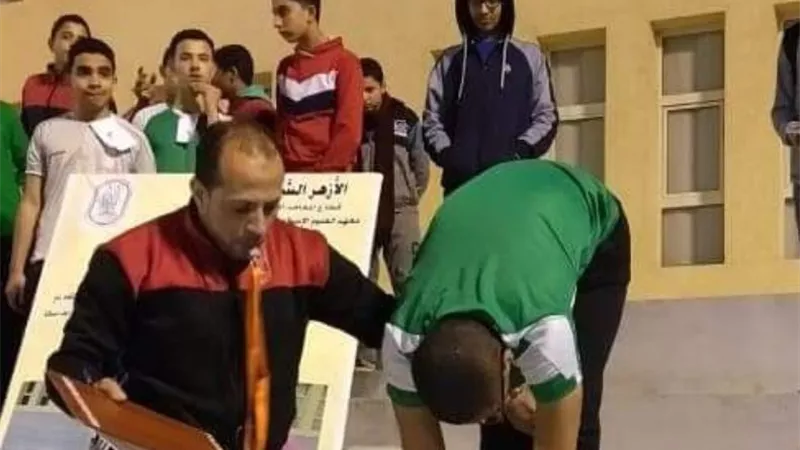 بالأسماء ... تكريم العشرة الأوائل المؤهلين لنهائيات المشروع القومي للياقة البدنية بمعهد العلوم الإسلامية