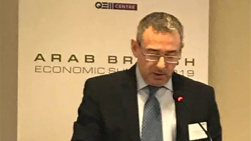 سفيرنا في لندن يشارك كمتحدث رئيسي في ندوة نظمتها غرفة التجارة العربية البريطانية بشأن فرص الاستثمار في مصر