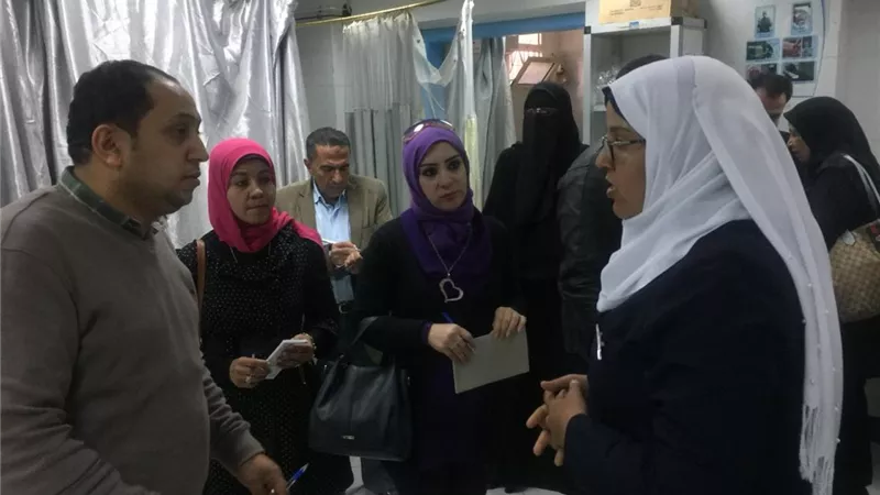 مرور مفاجئ بمستشفى العريش العام