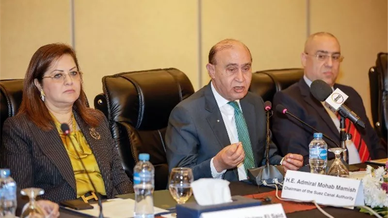 مميش:قناة السويس هو المستقبل المنتظر في التجارة العالمية