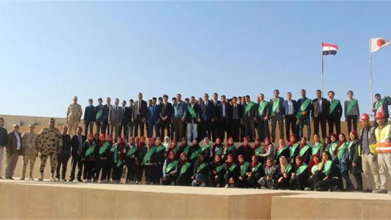 الفوج الخامس من طلاب جامعتي القاهرة وعين شمس يزور القاعدة البحرية بالإسكندرية