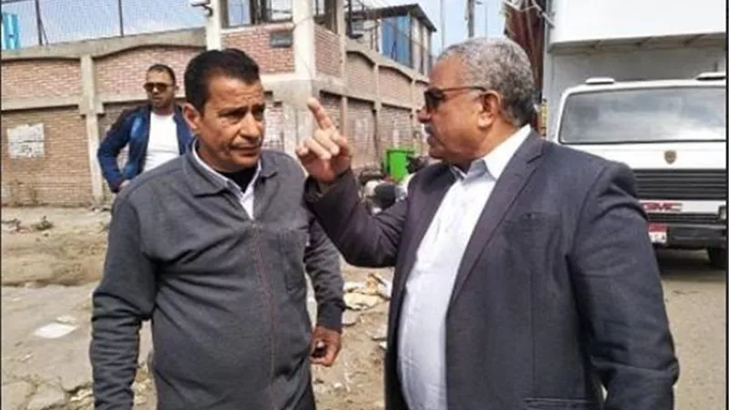 حمله موسعه لازاله الاشغالات والتعديات بضواحى بورسعيد..صور