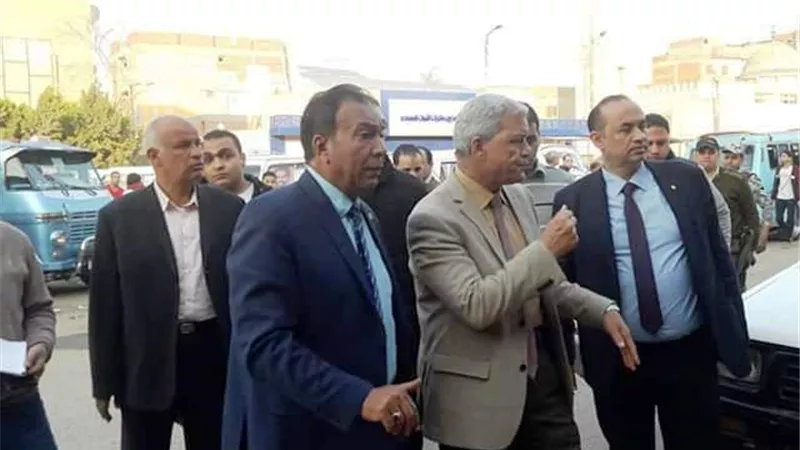 مواقف حضارية بقويسنا للقضاء على العشوائية والزحام