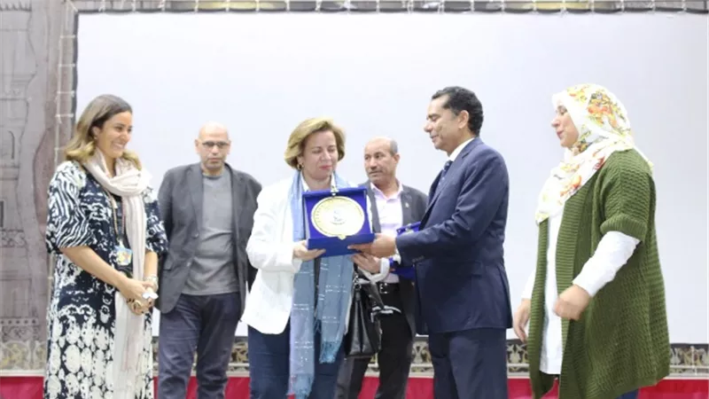 تكريم الفنانة امينة خليل و المخرجة عزة الحسيني
