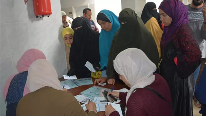 قافلة طبية شاملة لقرية دسيا تنظمها جامعة الفيوم