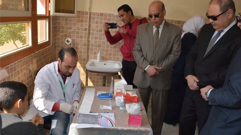 محافظ الغربية: فحص مليون و٥٩٦ ألف مواطن بمبادرة 100 مليون صحة