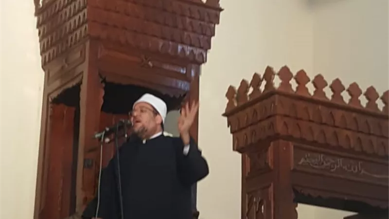 وزير الاوقاف بخطبة الجمعة: طابا شاهدة على صمود مصر وجيشها على مر التاريخ