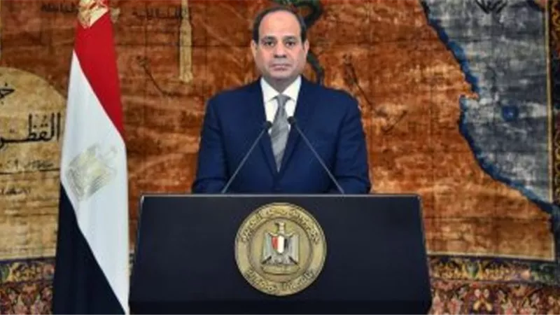 بدء مباحثات السيسي ورئيس وزراء العراق