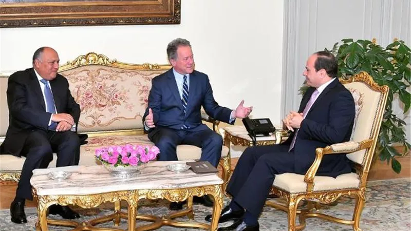 الرئيس السيسي: مصر تساند أولويات عمل برنامج الغذاء العالمي