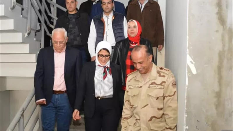 استعدادات مستشفي بورفؤاد العام ببورسعيد لمنظومة التأمين الصحي الشامل الجديدة