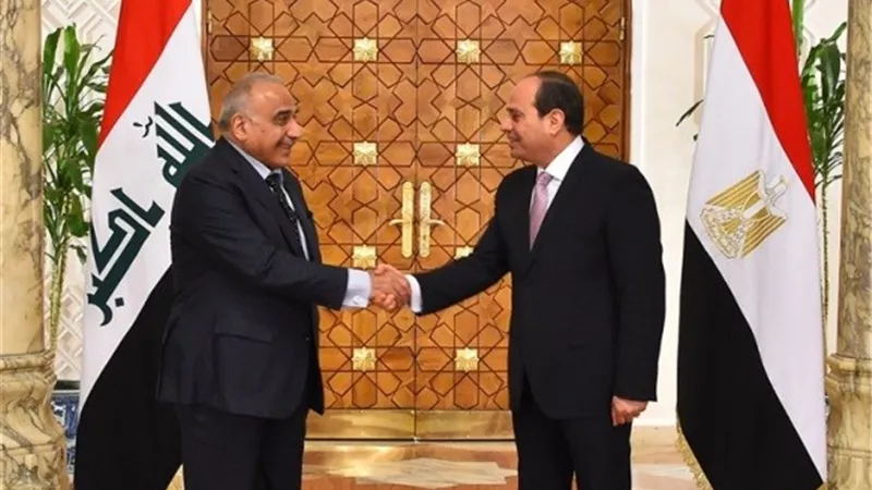 صفحة السيسى تنشر كلمته فى المؤتمر الصحفى مع رئيس وزراء العراق
