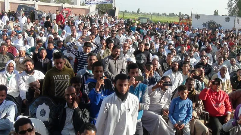 أبناء سيدى غازى بكفر الدوار يعلنون تأييدهم للتعديلات الدستورية.. صور