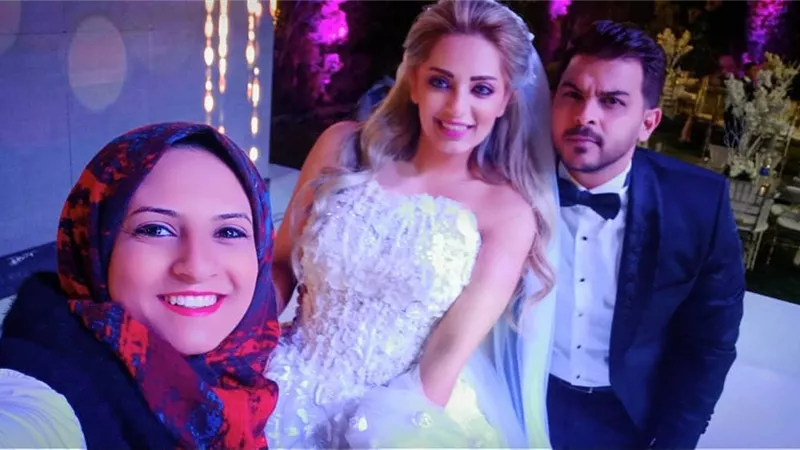 18صورة من زفاف محمد رشاد ومى حلمى