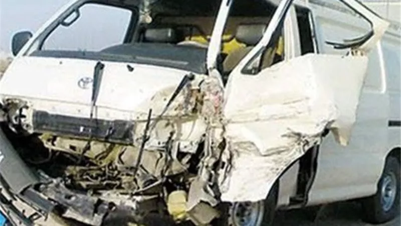 مصرع شخص واصابة 7 في حادث تصادم على زراعى البحيرة