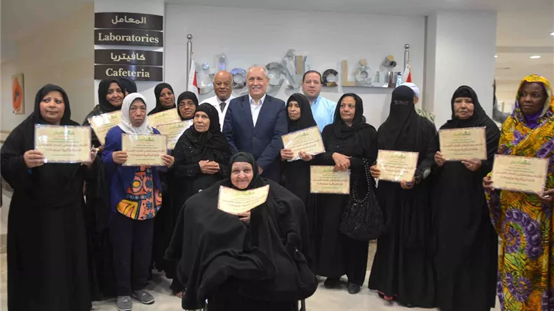 محافظ الاقصر يشارك فى إحتفالية أمهات مرضى السرطان