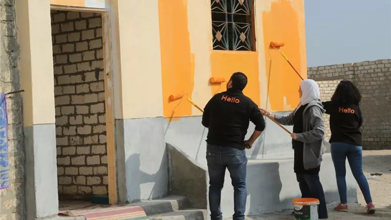 اورنچ مصر تطلق حملة جديدة لتدفئة وتسقيف المنازل في القرى الأكثر احتياجاً