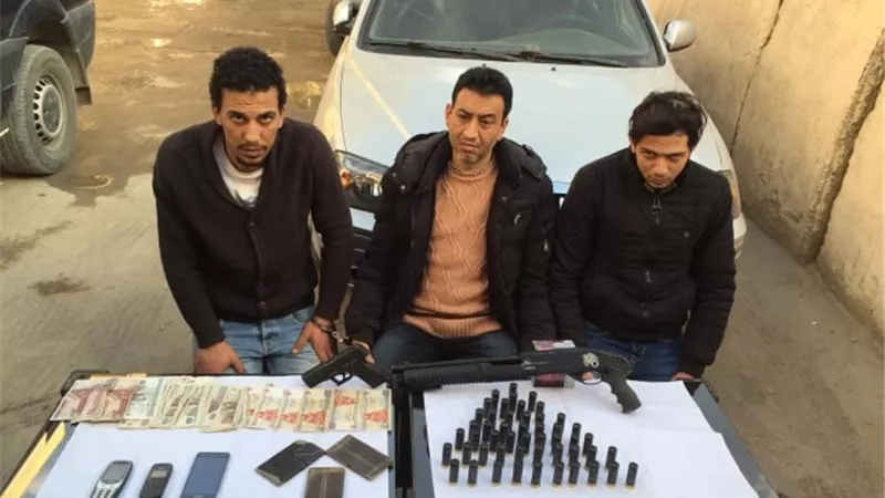 ضبط تشكيل عصابي بحوزته 3 طرب حشيش وسلاح آلى بطنطا