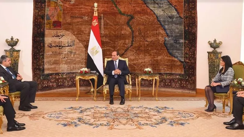 الرئيس يستقبل أمين عام منظمة السياحة العالمية