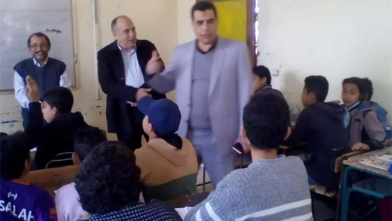 مدير تعليم الخانكة يشيد بمستوي طلاب المرحلة الإعدادية