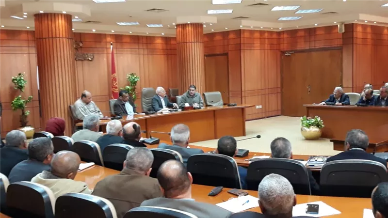 الغضبان: لن يكون هناك مكان لمتعدي علي الارضي الزراعية جنوب بورسعيد