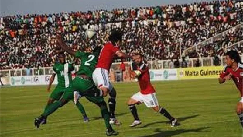 منتخب مصر يتأخر بهدف صادم امام نيجيريا فى الشوط الأول