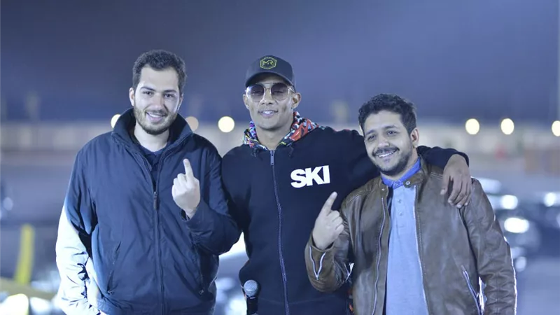 محمد رمضان.. في اول بروفات اقوي حفلة في مصر
