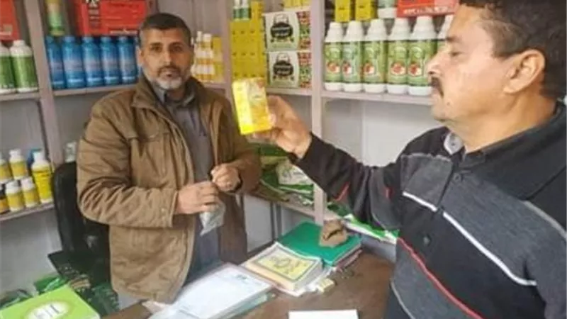 بالصور .. زراعة الإسماعيلية تواصل حملات التفتيش على المبيدات