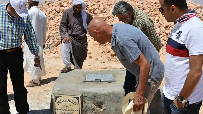 إستصلاح 650 فدان وزراعة 24000 شتلة تين وزيتون داخل الوديان بمطروح