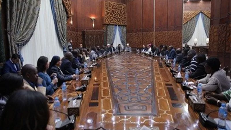 أعضاء مؤتمر العدالة: نقدر جهود الإمام الأكبر وبابا الفاتيكان في نشر السلام