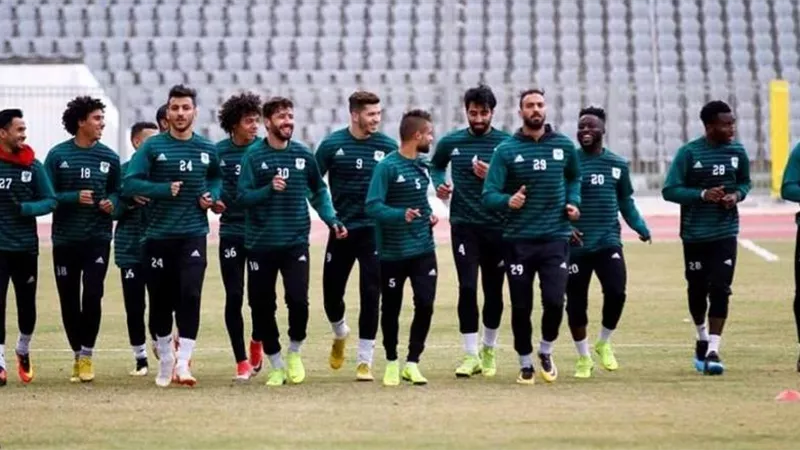 المصرى يدخل معسكر مغلق بـ 22 لاعبا استعدادًا للمقاولون العرب