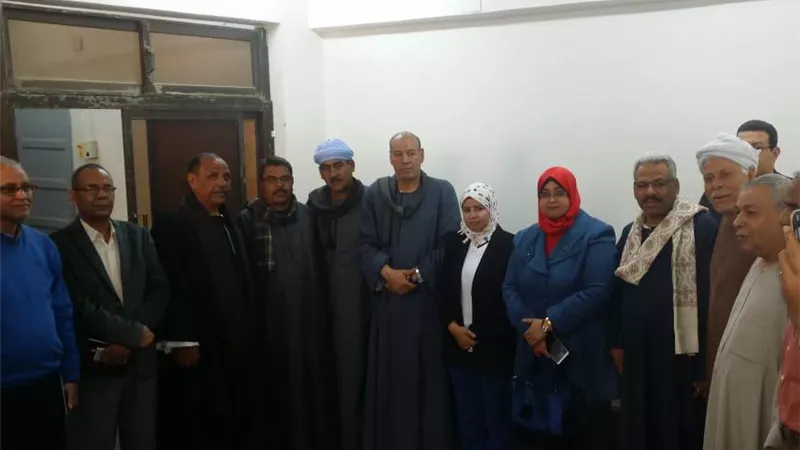 أمانة مستقبل وطن بنقادة تناقش مشكلات المواطنين مع رئيس المدينة