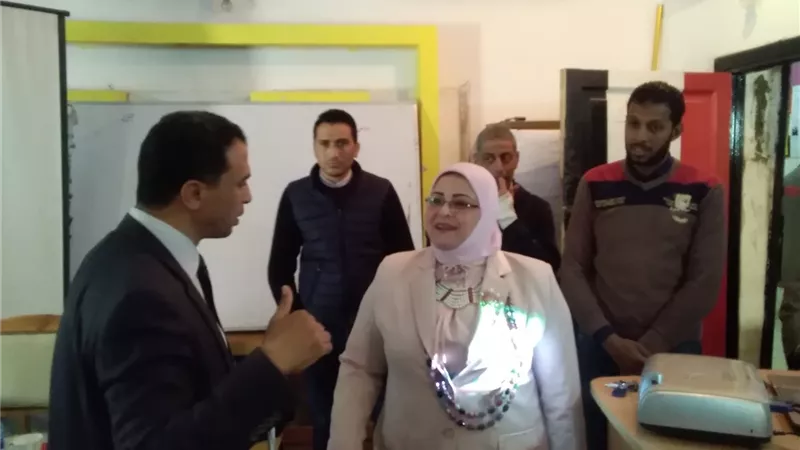 كشك تتفقد قاعات تدريب المعلمين الجدد