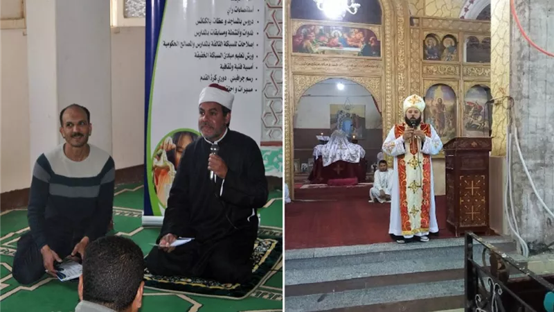 الأوقاف والكنيسة يشاركان الحملة القومية لترشيد استهلاك المياه بالمنيا