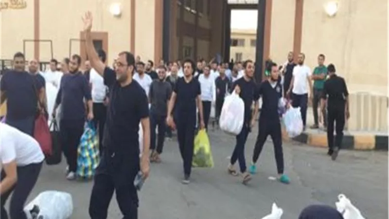 الافراج عن 574 سجيناً بموجب عفو الرئاسى