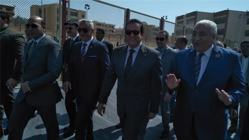 بحضور وزير التعليم العالي ومحافظ المنوفية جامعة السادات تحتفل بعيدها السادس