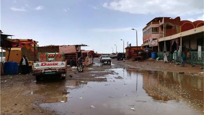 امطار متوسطة علي كفر الشيخ