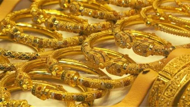 استقرار فى اسعار الذهب على معدلات تراجع امس