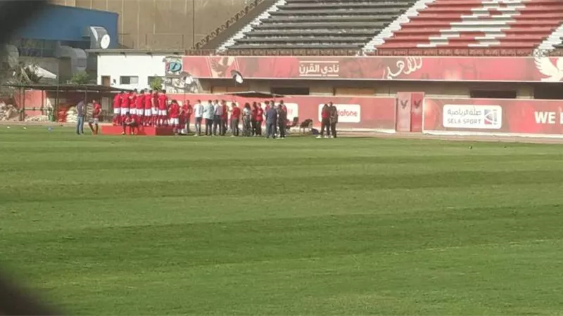 قبل مواجهة الأهلي والزمالك..أمطار غزيرة ببرج العرب