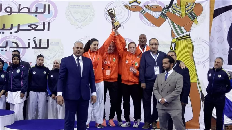كاراتية الأهلى يفوز بلقب البطولة العربية والزمالك السابع