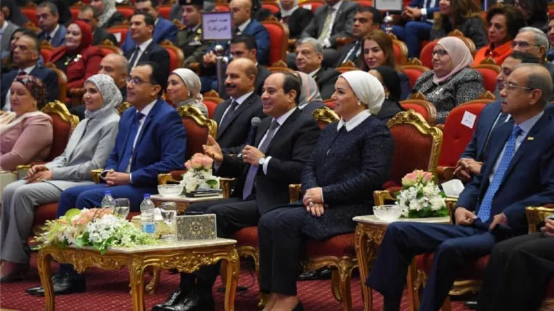 انتصار السيسى: خلال احتفالية المرأة المصرية رأيت نماذج من عظيمات مصر الرائعات