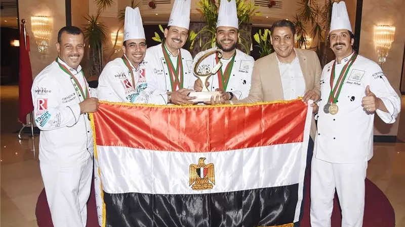 الفريق المصرى يحصد كأس أفريقيا للمخبوزات بالمغرب