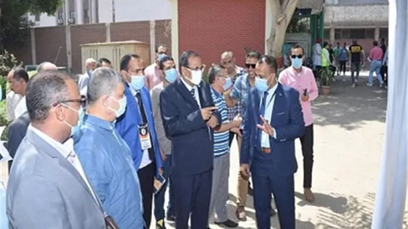 جامعة سوهاج تبدأ اختبارات القدرات للقبول بكلية التربية الرياضية..صور