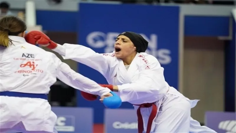 فريال اشرف تحقق أول ذهبية لمصر فى اولمبياد طوكيو فى الكاراتيه