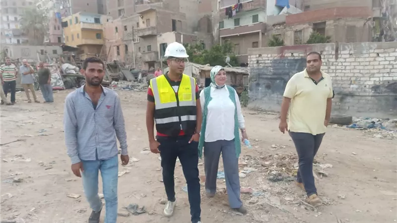 سحر شعبان : حملة مكبرة لتوسعة الطريق بغيط العنب لبدء العمل بمشروع القطار السريع
