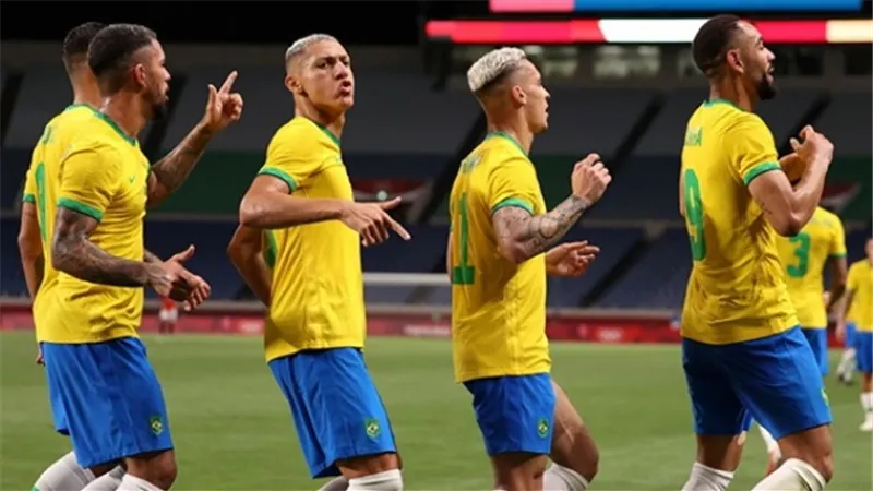 البرازيل تتوج بذهبية اولمبياد طوكيو 2020 .. فازت على الماتادور الاسبانى بهدفين لهدف