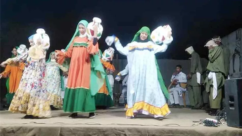 ختام المسرح المتنقل بقرية أم الحويطات بالبحر الأحمر