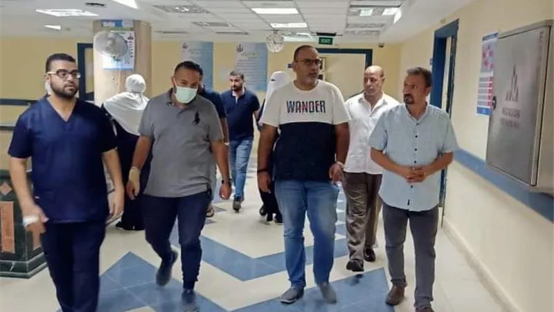 وكيل مديرية الصحة بمطروح تفقد مستشفي الحمام ونظام تشغيل جديد قريبا.. صور