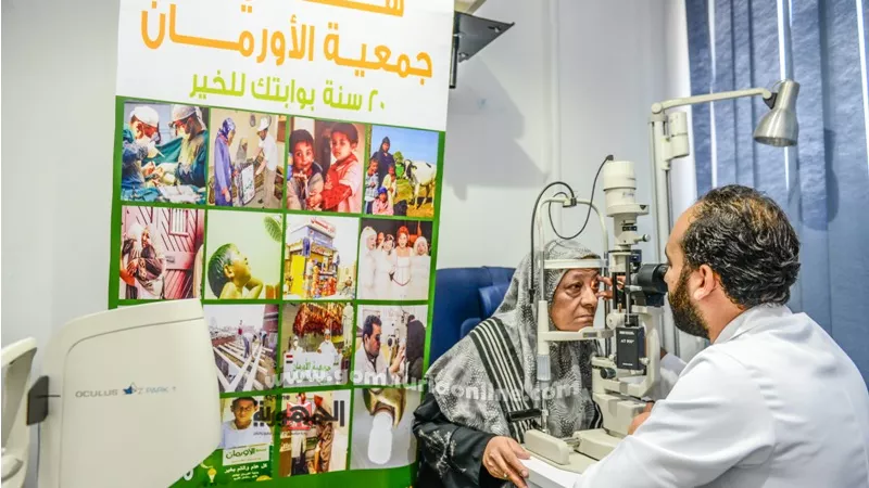 12 ألف عملية من الأورمان لعلاج أمراض العيون ببني سويف