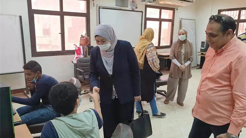 448 طالبا تقدموا لأداء اختبارات القدرات بجامعة بني سويف