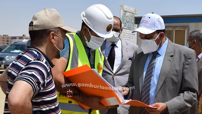 رئيس جامعة بنى سويف يتابع العمل بالجامعة الأهلية